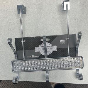 Three double hook hanger  over the door